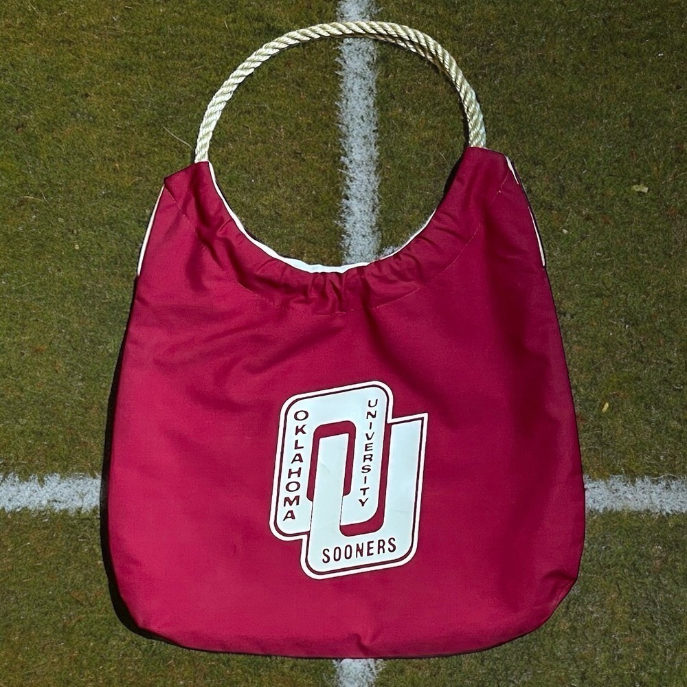 Oklahoma Sooners Handbag Womens Rope Handle Purse